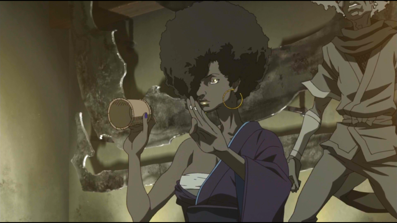 Afro Samurai Resurrection Wallpaper-at98562 - Black Afro Anime Characters - HD Wallpaper 