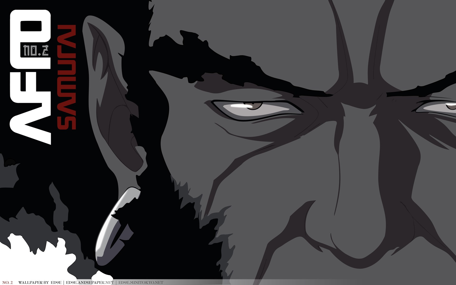 Afro Samurai Face - HD Wallpaper 