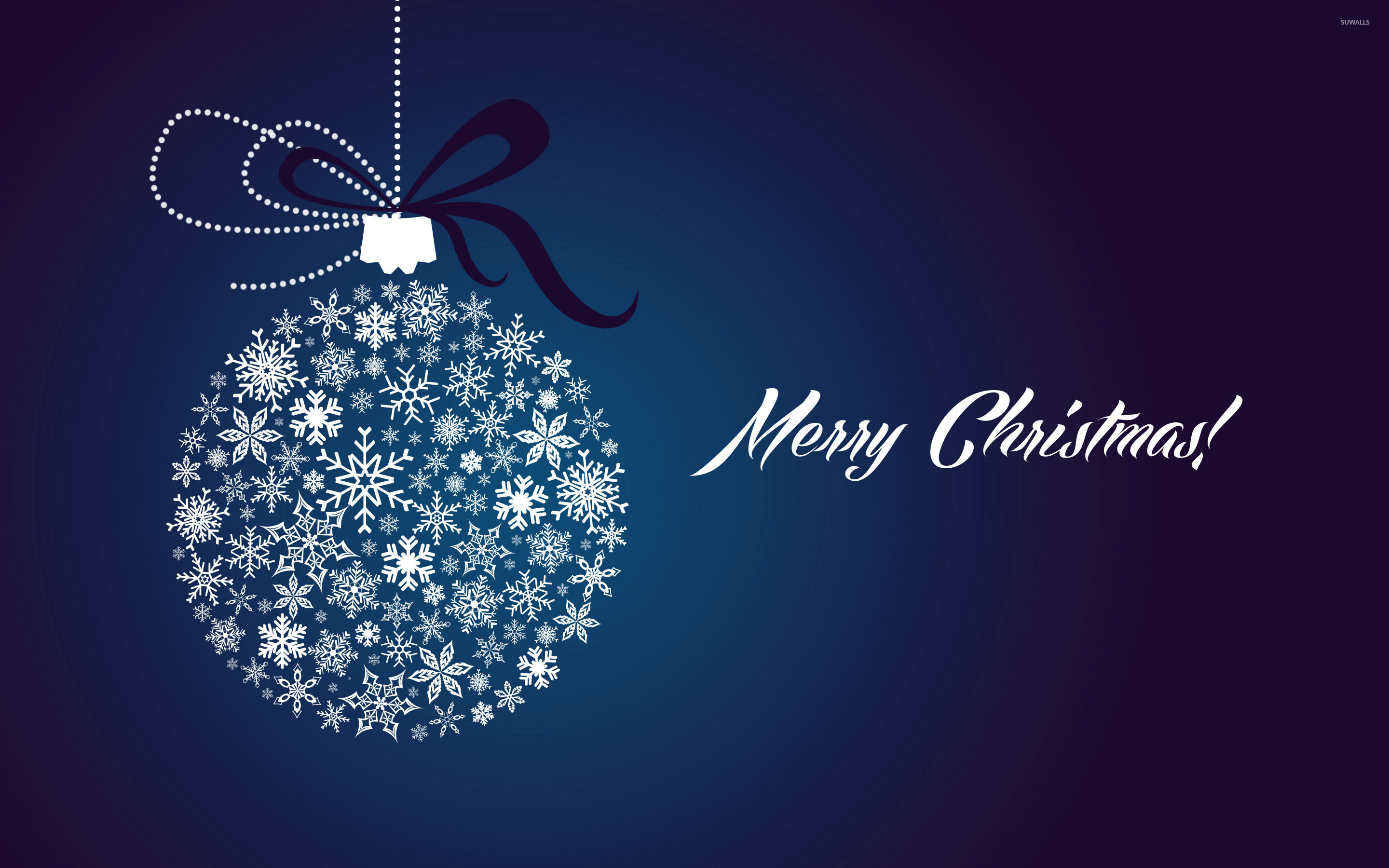 Happy Holidays Wallpaper Blue - HD Wallpaper 