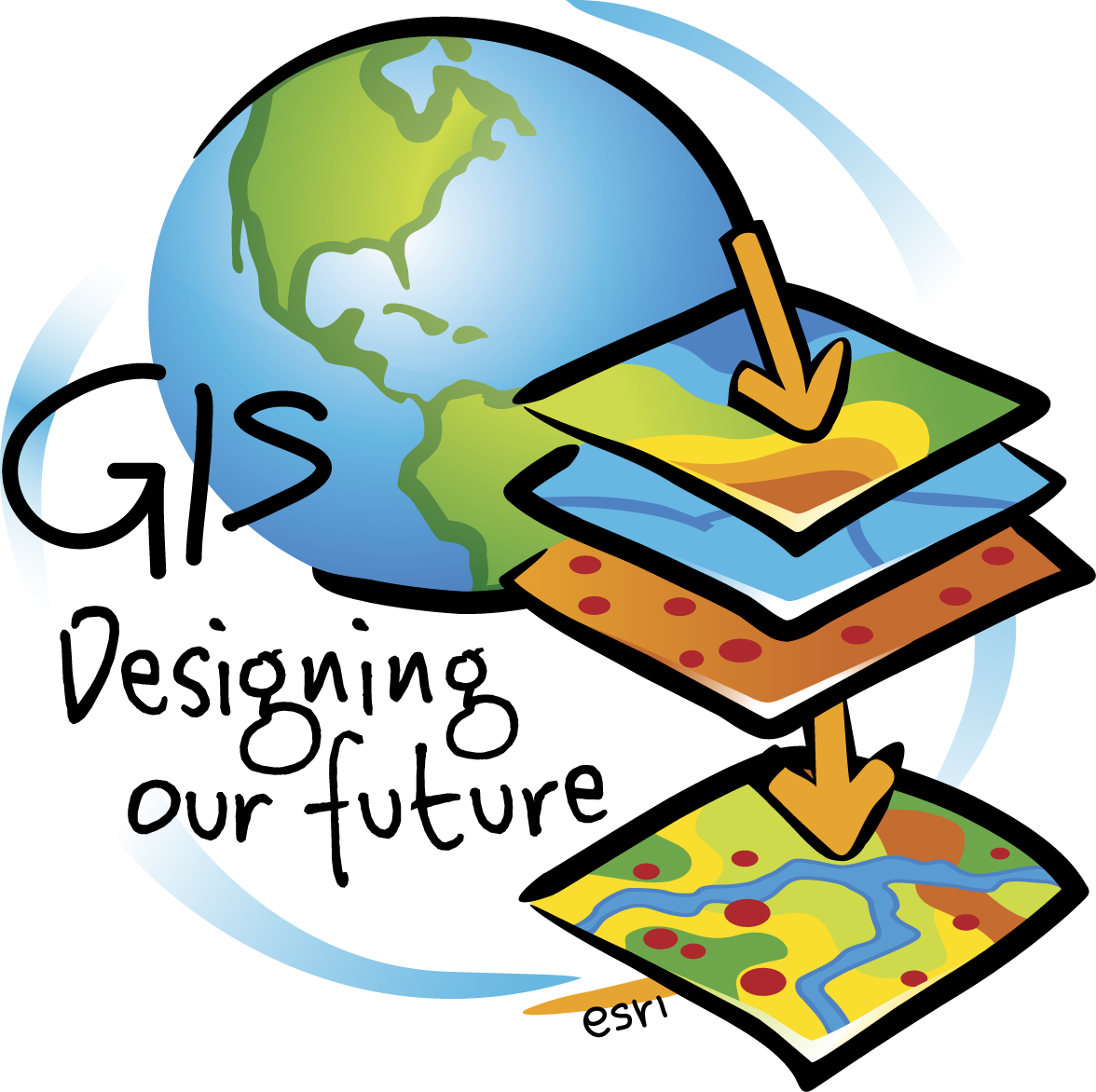 Conceitos E Definições Ferramentas Básicas Produção - Logo Geographic Information System - HD Wallpaper 