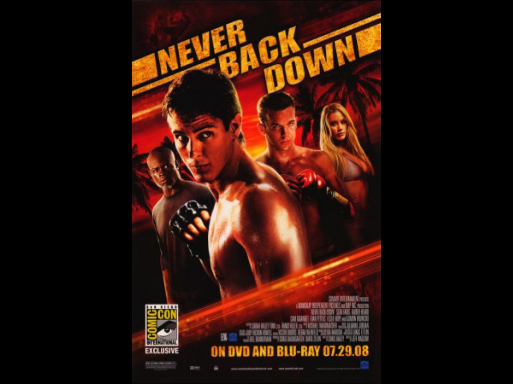 Never Back Down Quotes - Never Back Down Movie Poster - HD Wallpaper 