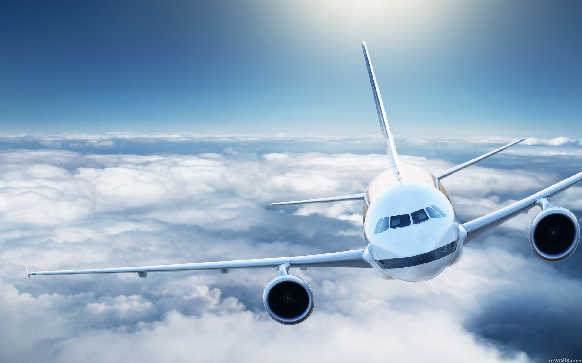 Above Clouds Aircraft Wallpaper - Airplane Background Hd - HD Wallpaper 