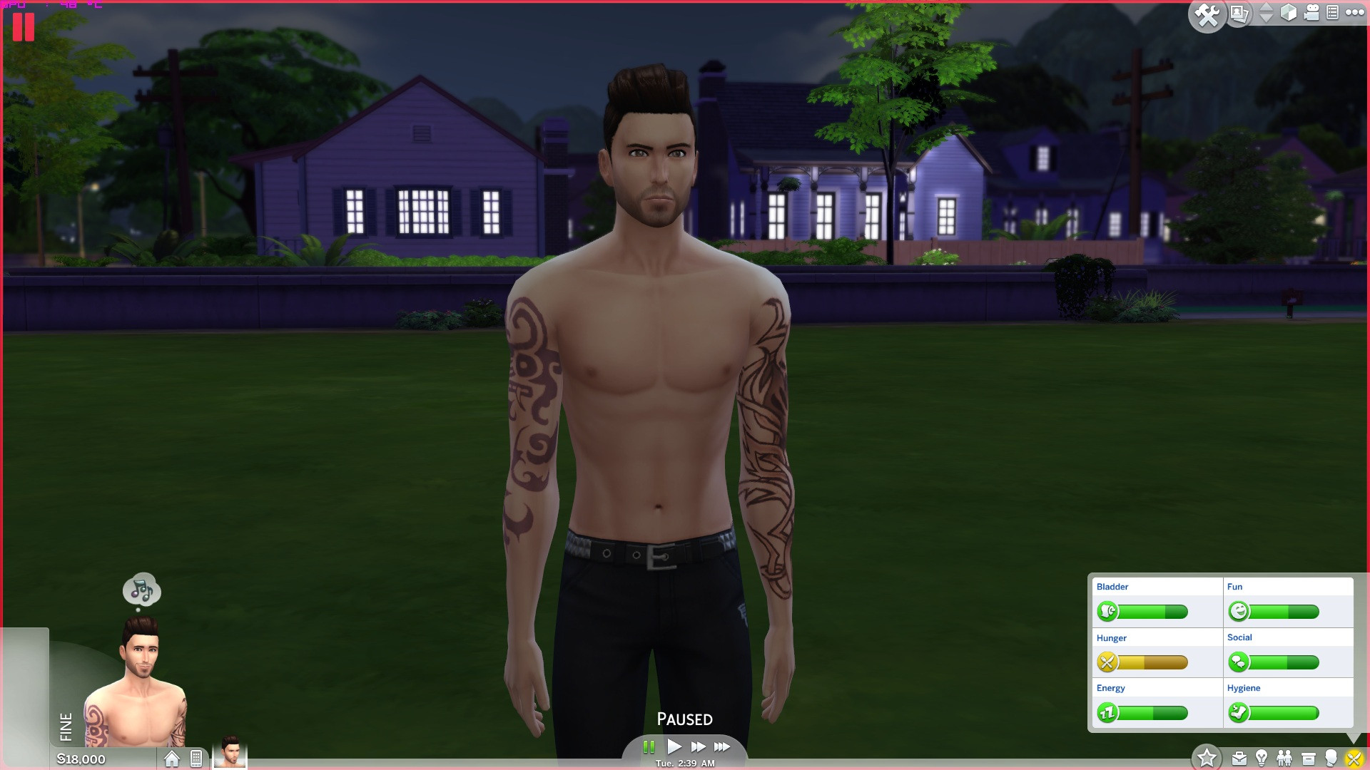 Sims 4 Maroon 5 - HD Wallpaper 