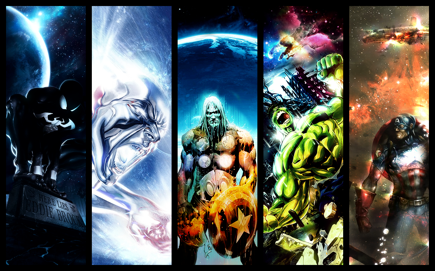 Alliance Wallpaper - Collage Wallpaper De Avengers - HD Wallpaper 
