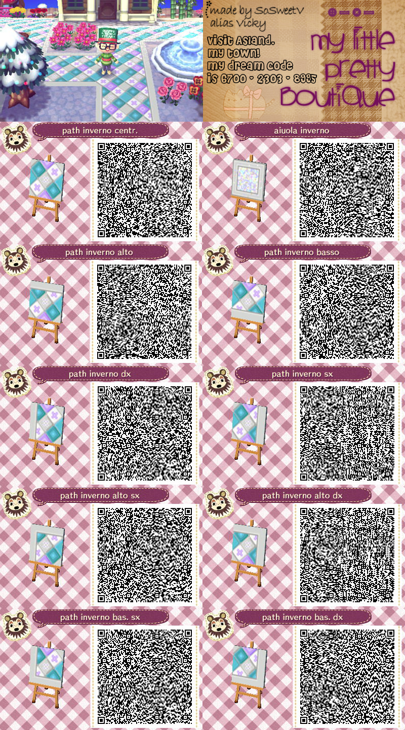 Paths Animal Crossing Qr Codes - HD Wallpaper 