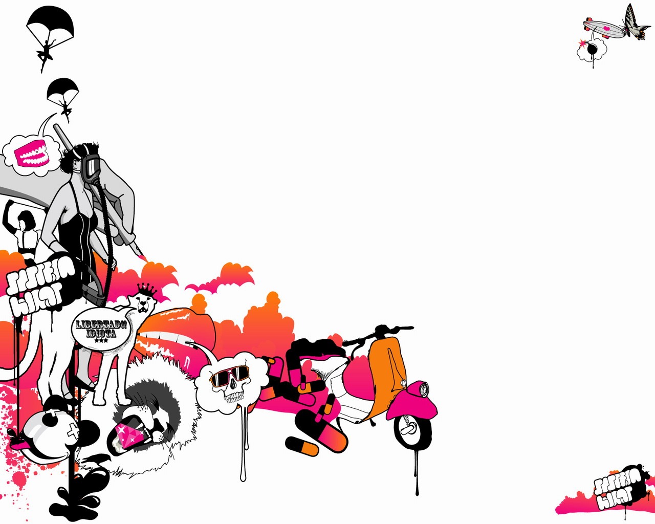 Graffiti Art Style Wallpaper - Wallpaper - HD Wallpaper 