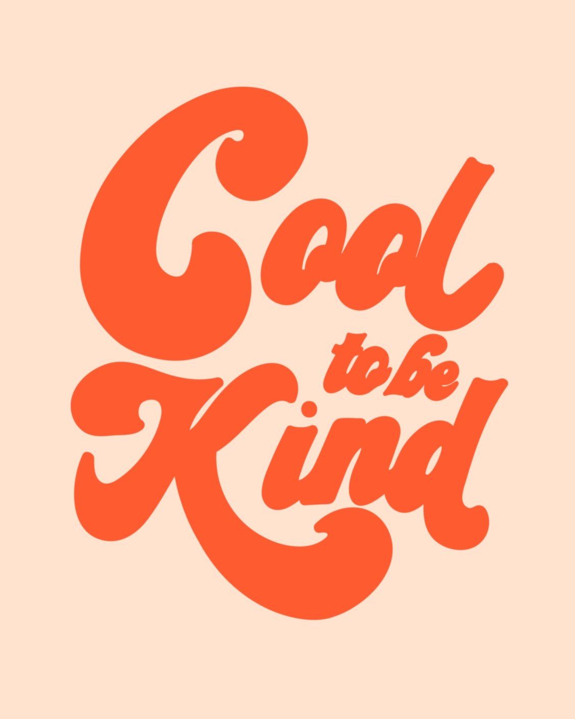 Cool To Be Kind Poster - Cool To Be Kind Rhianna Marie Chan - HD Wallpaper 