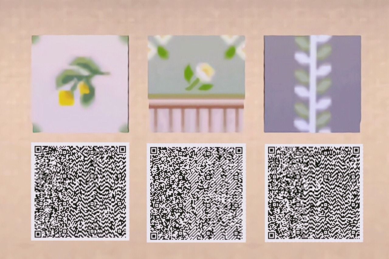 Acnl Botanical Qr Codes 1280x853 Wallpaper Teahub Io