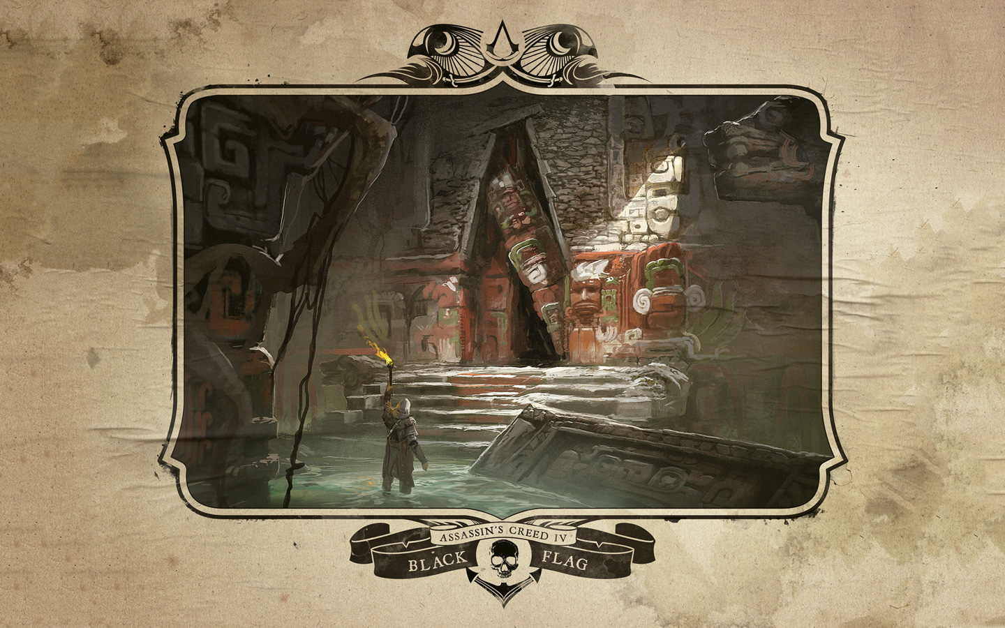Free Assassin S Creed Iv - Assassin's Creed 4 Black Flag - HD Wallpaper 