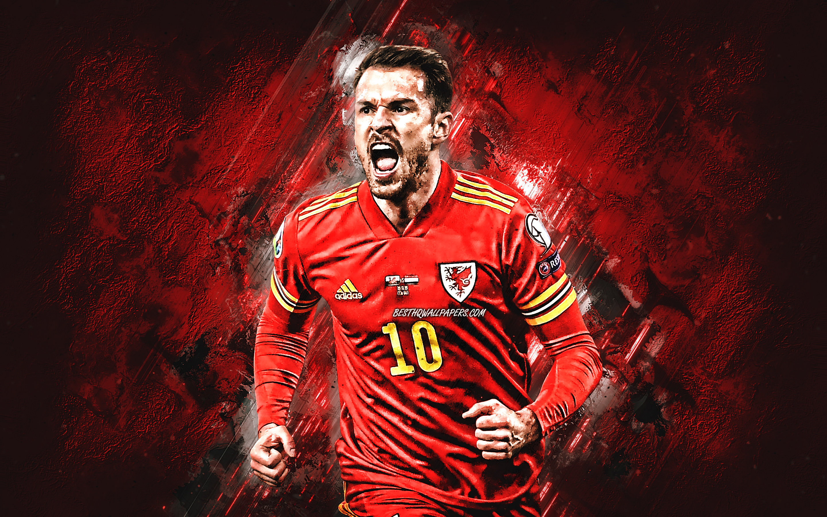 Aaron Ramsey, Wales National Football Team, Portrait, - Wales Football Phone Background - HD Wallpaper 