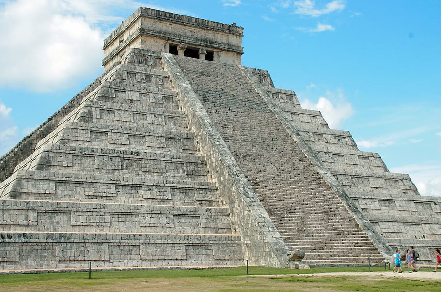 Chichen Itza, Mexico, Pyramid, Maya, Castillo, Ruins, - Piramida Maya Chichen Itza - HD Wallpaper 