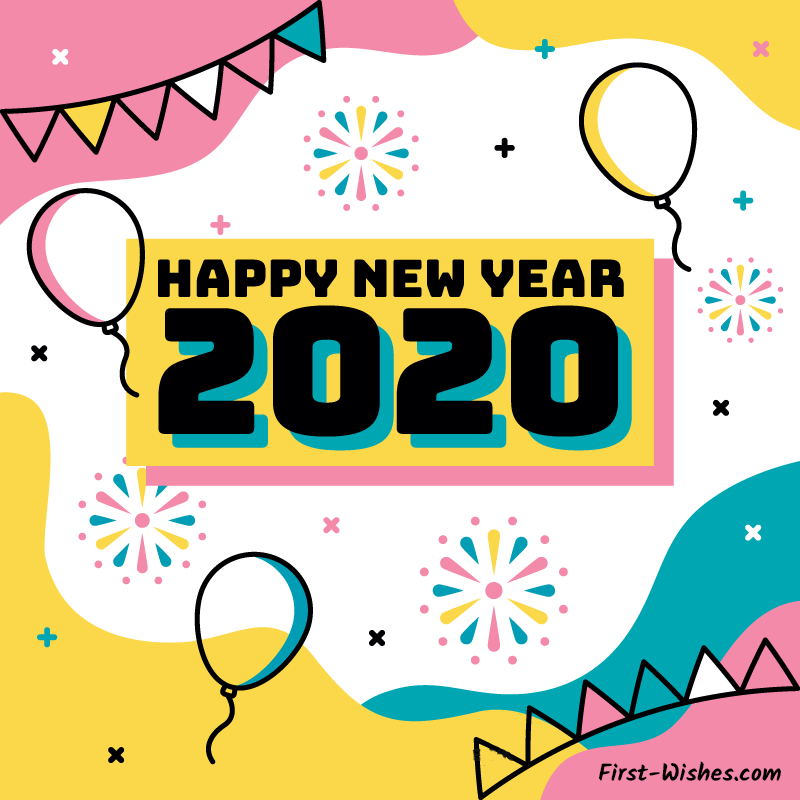 Named New Year 2020 Wishes - HD Wallpaper 
