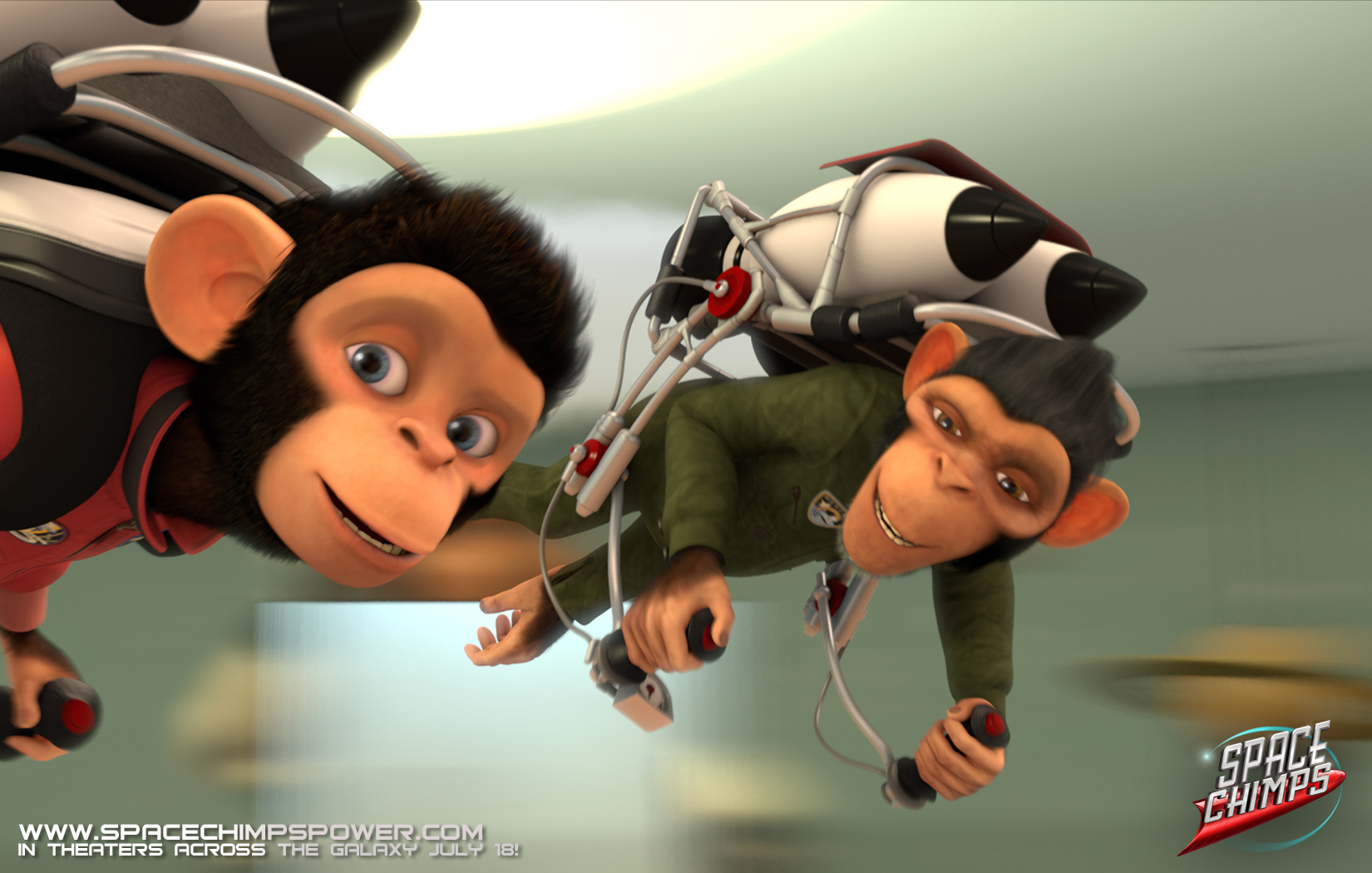 Space Chimps 2 - HD Wallpaper 