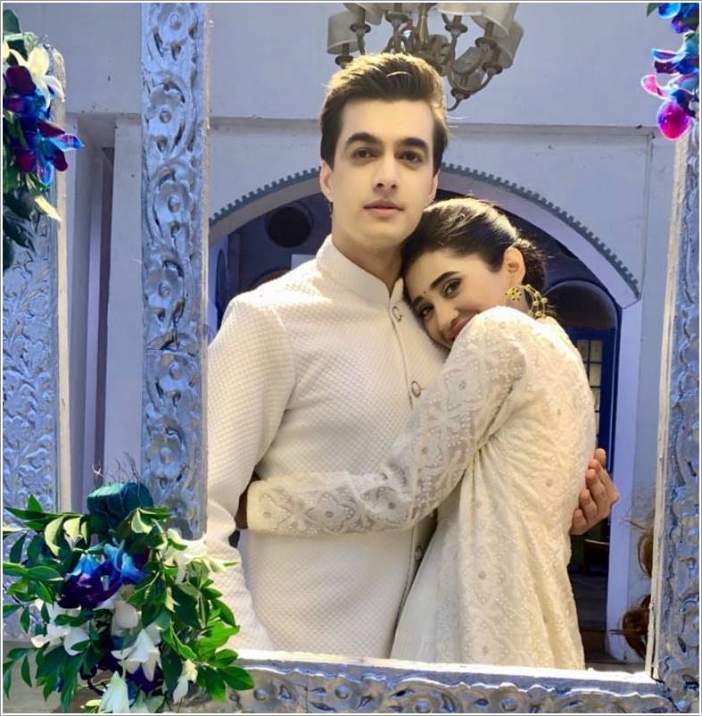 Mohsin Khan And Shivangi Joshi - HD Wallpaper 