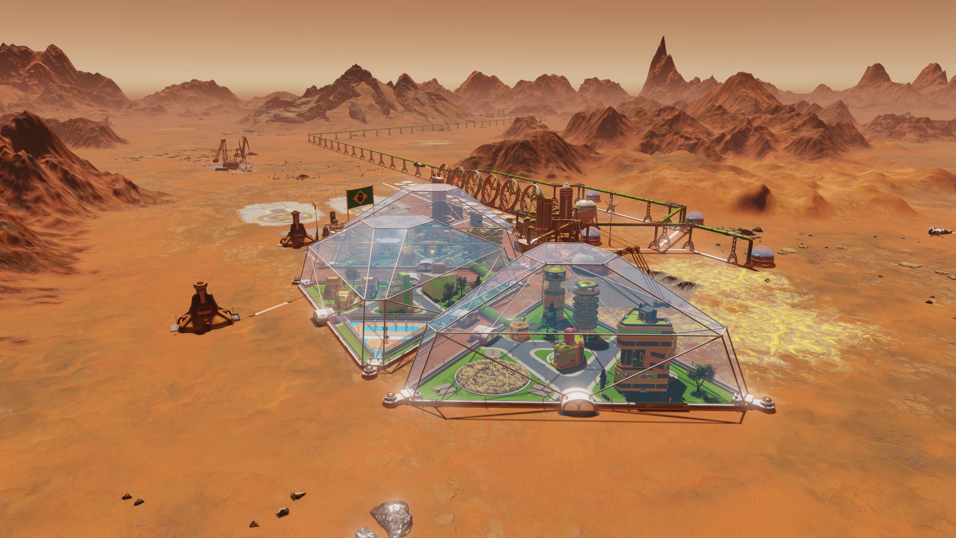 Surviving Mars Colonists - HD Wallpaper 