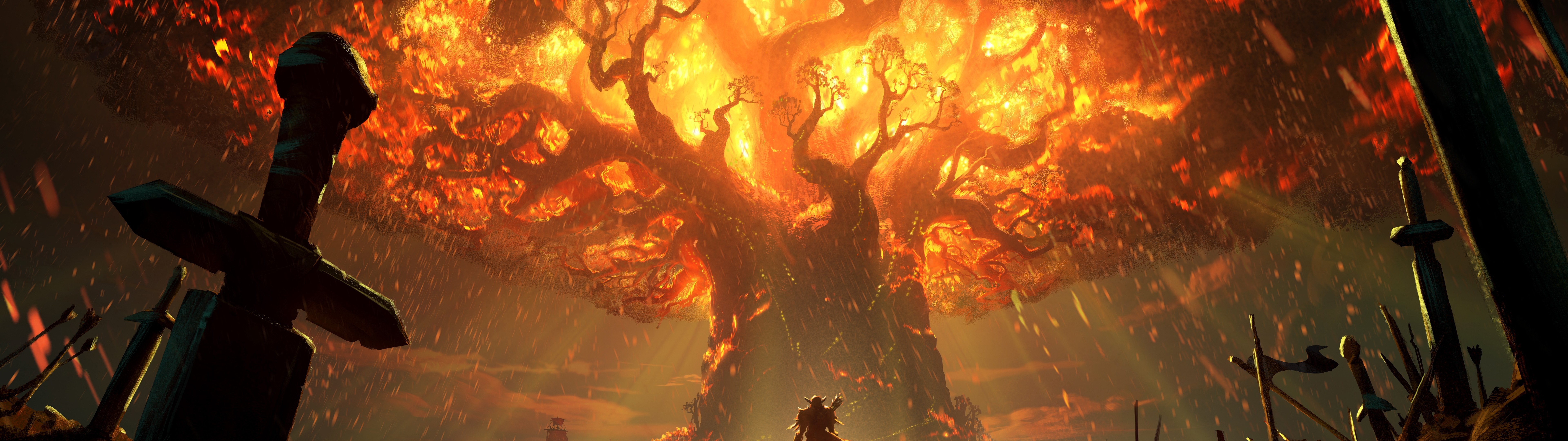 World Of Warcraft - Wow Burn - HD Wallpaper 