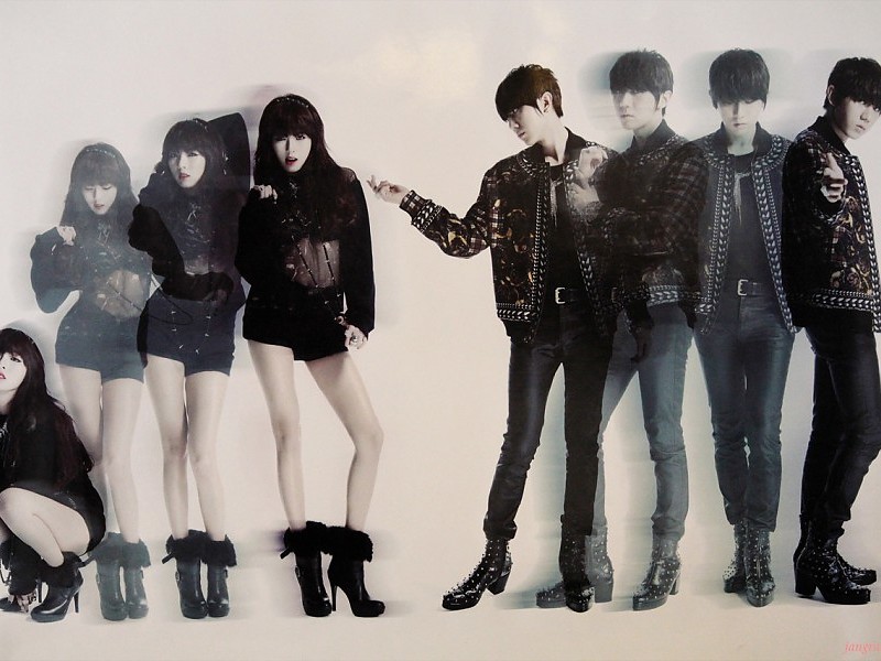 Hyuna And Hyunseung Teaser Picture Wallpaper - Trouble Maker Album Cover - HD Wallpaper 