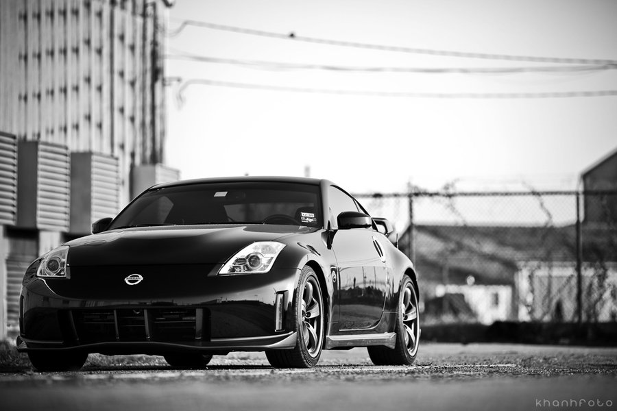 Nissan 350z Wallpaper Black - HD Wallpaper 