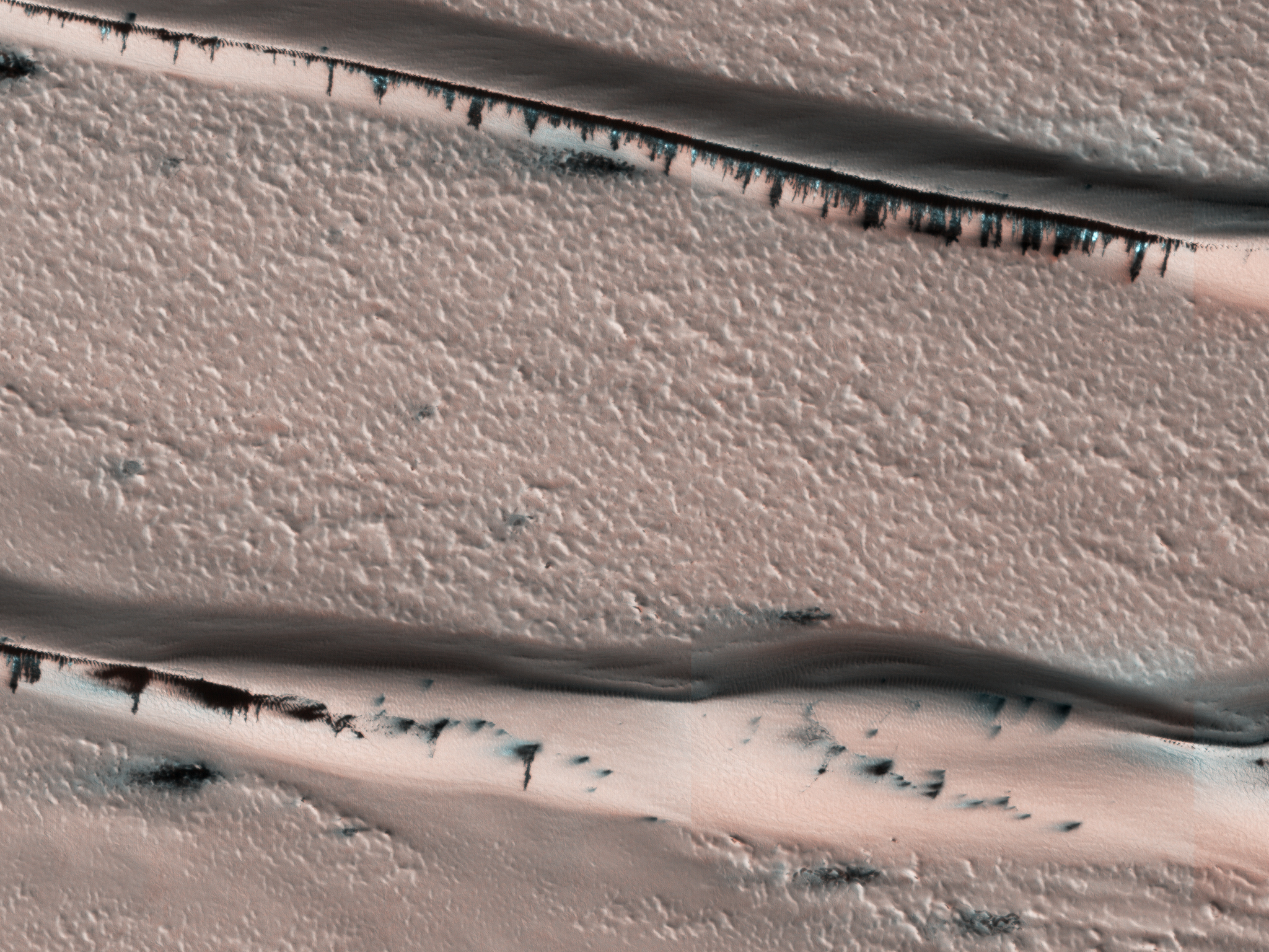 Defrosting Dunes Within Chasma Boreale - Chasma Boreale - HD Wallpaper 