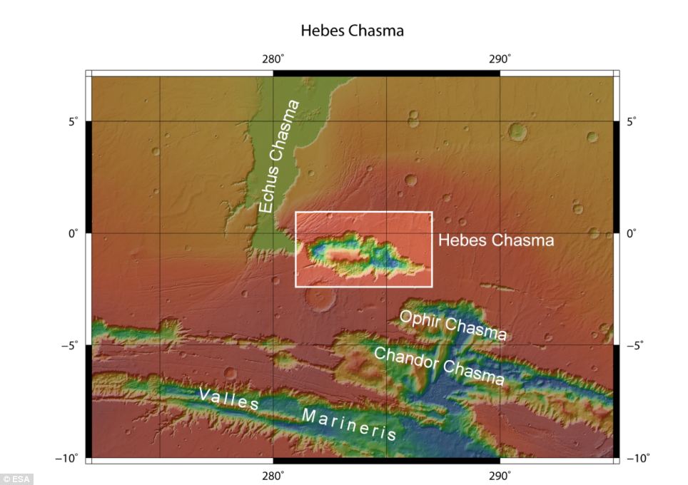 Hebes Chasma - HD Wallpaper 