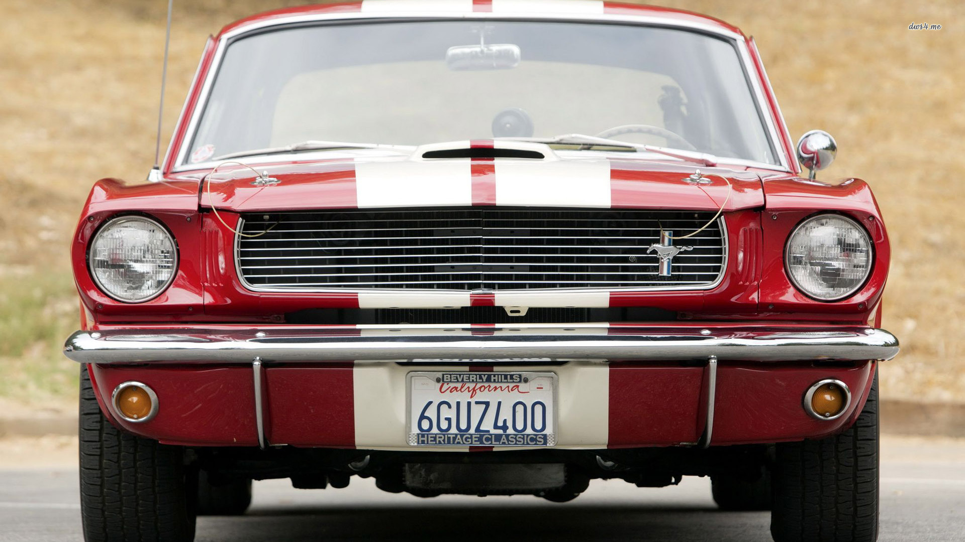 Ford Mustang 1966 - HD Wallpaper 