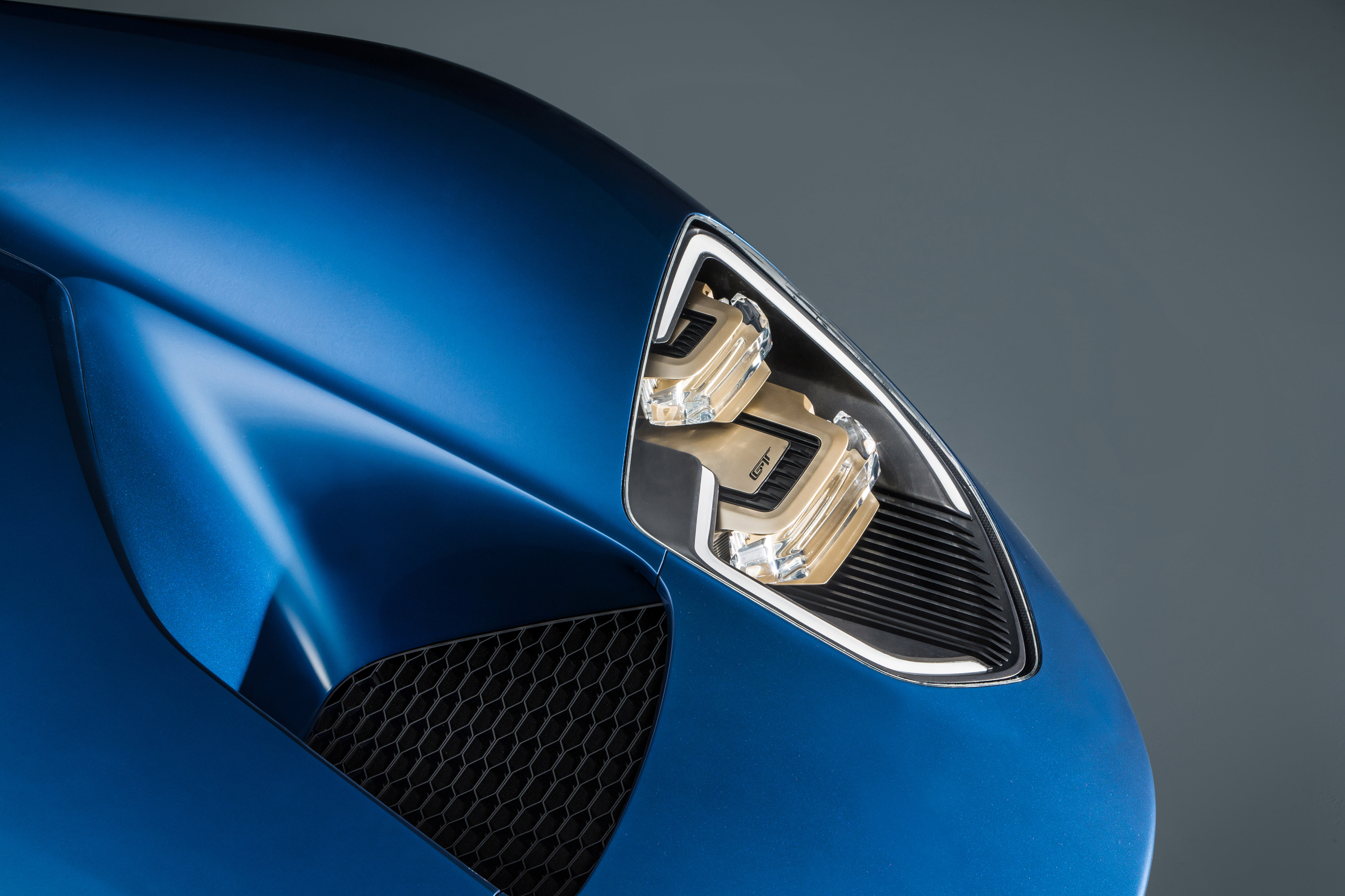 All New Ford Gt Detail Headlamp January - Ford Gt Headlight - HD Wallpaper 