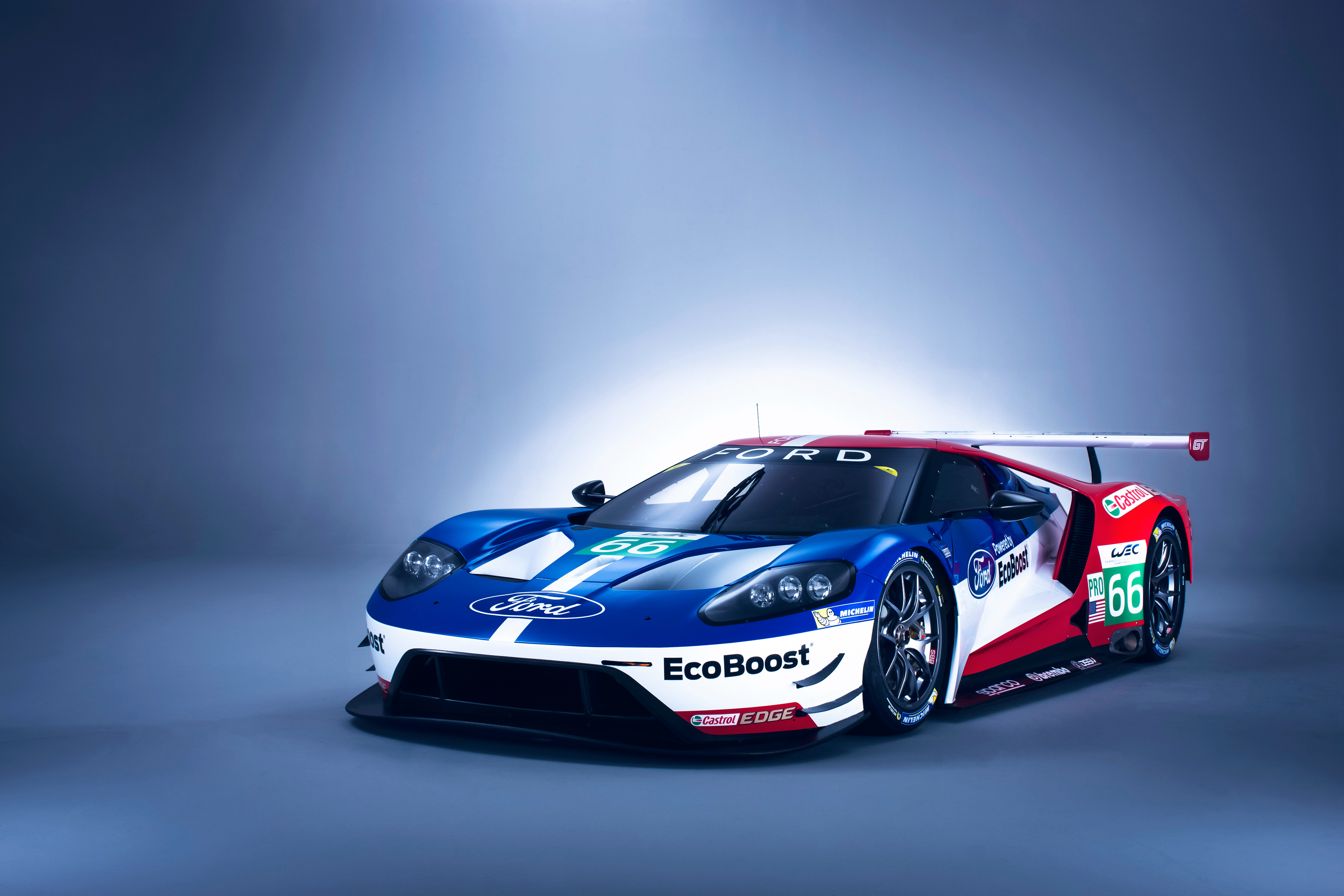 Ford Gt 2019 Le Mans - HD Wallpaper 