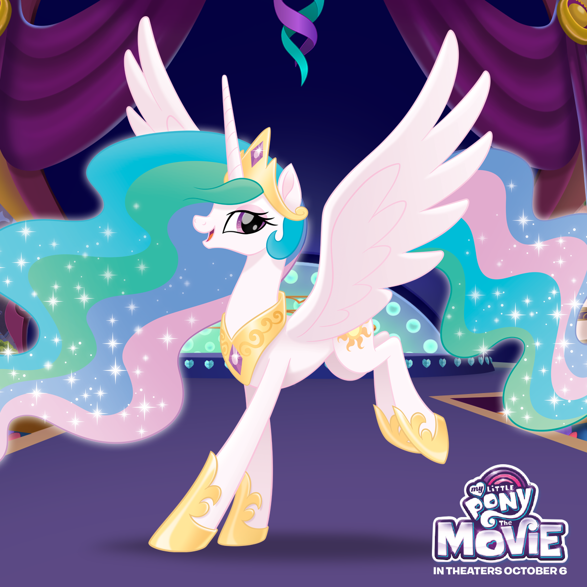 My Little Pony The Movie Princess Celestia - My Little Pony The Movie Celestia - HD Wallpaper 