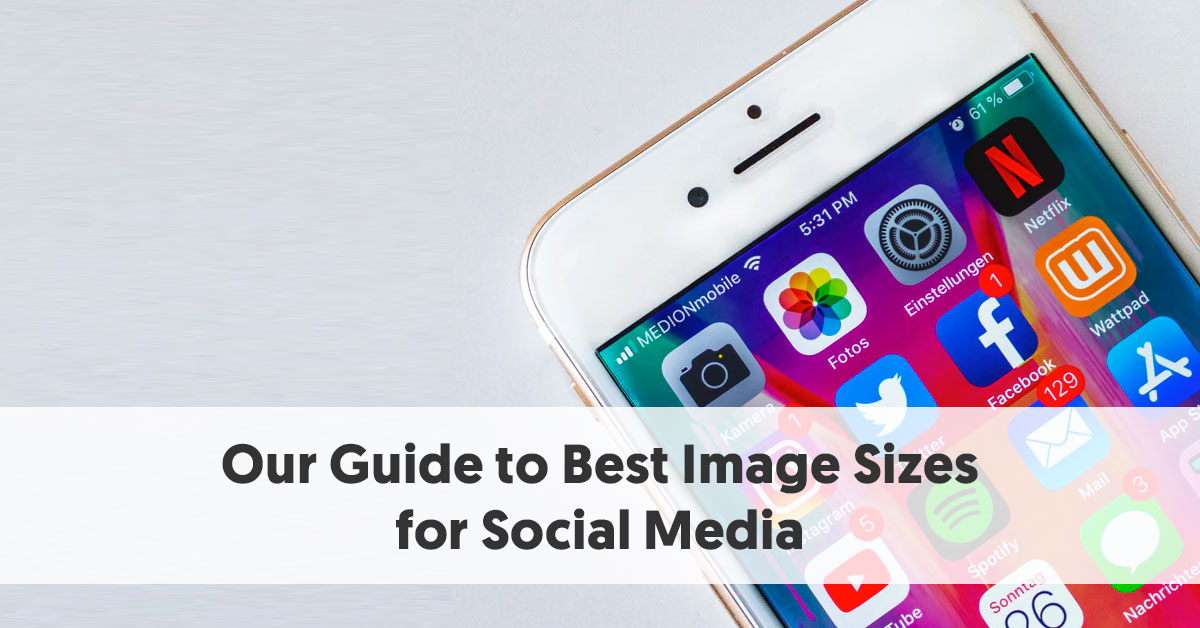 Our Guide To Best Image Sizes For Social Media - Smartphone - HD Wallpaper 