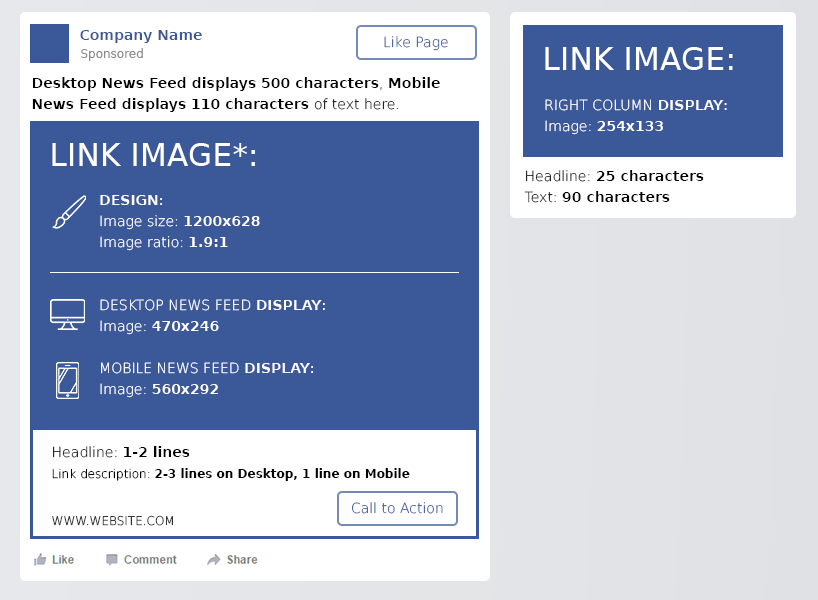 Facebook Cheat Sheet Clicks To Website - Social Media Marketing - HD Wallpaper 