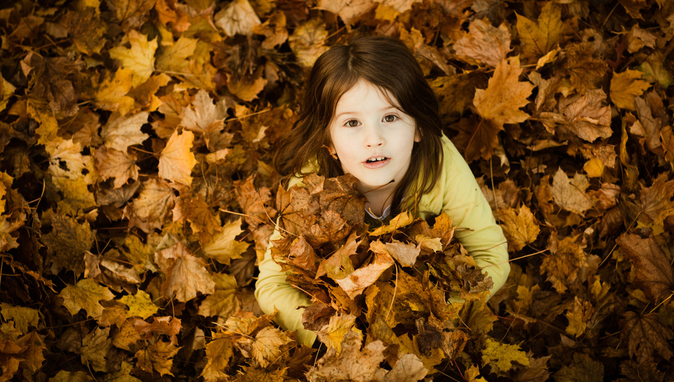 Girl, Girls, Mood, Children, Kids Desktop Background - مدل عکس پاییزه کودک - HD Wallpaper 