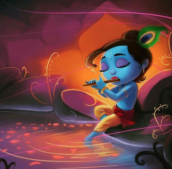 Krishna Cartoon - 720x707 Wallpaper 