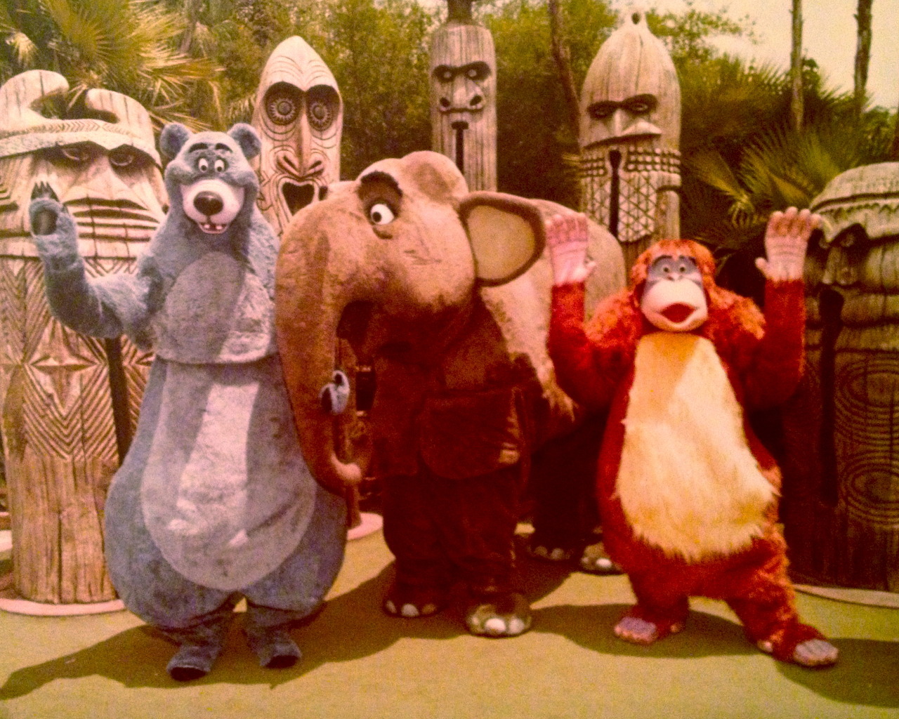 Walt Disney World The Jungle Book - HD Wallpaper 