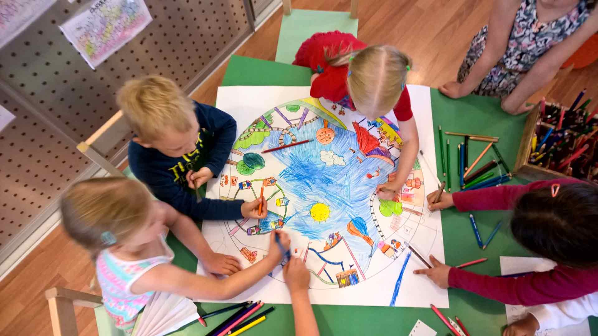 Finland Kindergarten - HD Wallpaper 