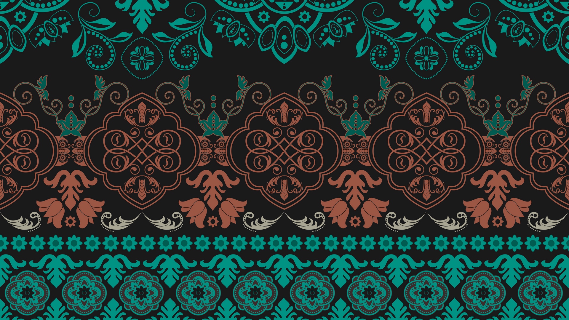 Wallpaper Patterns, Ornament, Vector, Texture, Patterned - HD Wallpaper 