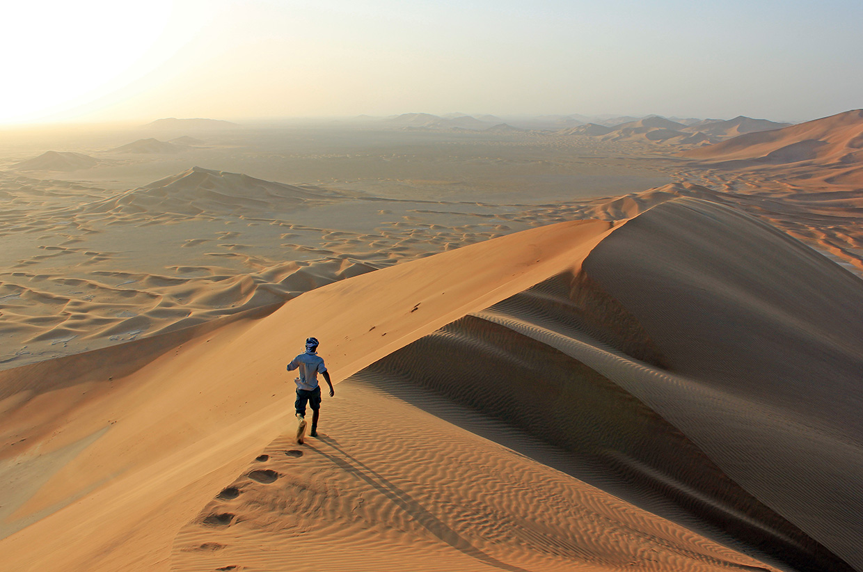 Rub Al Khali Desert - HD Wallpaper 