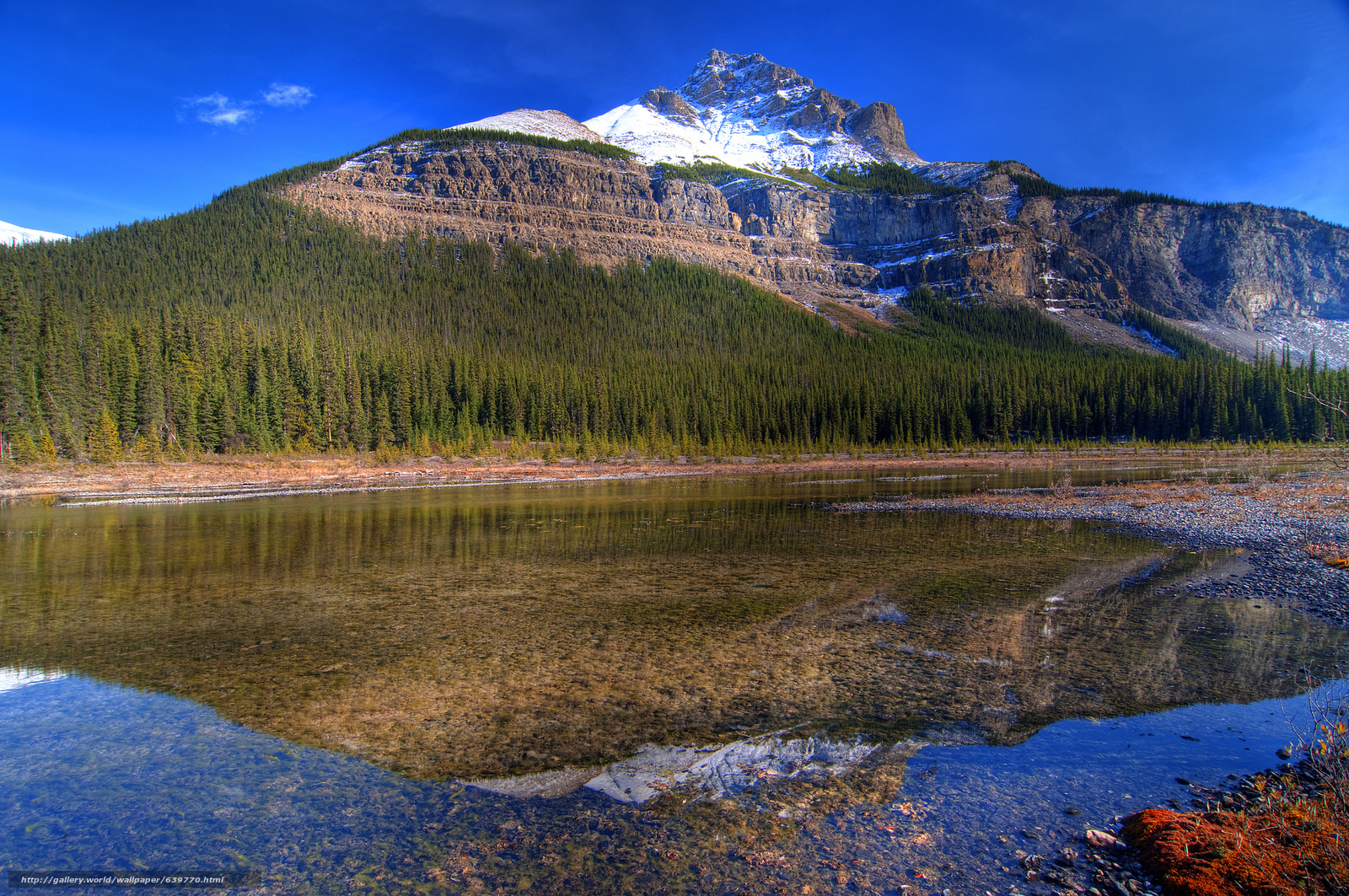 Download Wallpaper Beauty Creek, Jasper, Rocky Mountain, - Summit - HD Wallpaper 