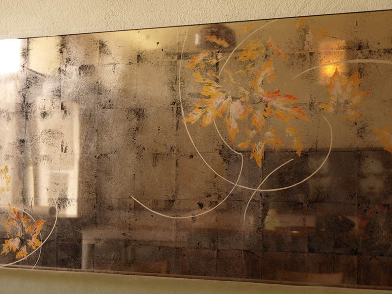 Brown Antique Mirror Texture - HD Wallpaper 