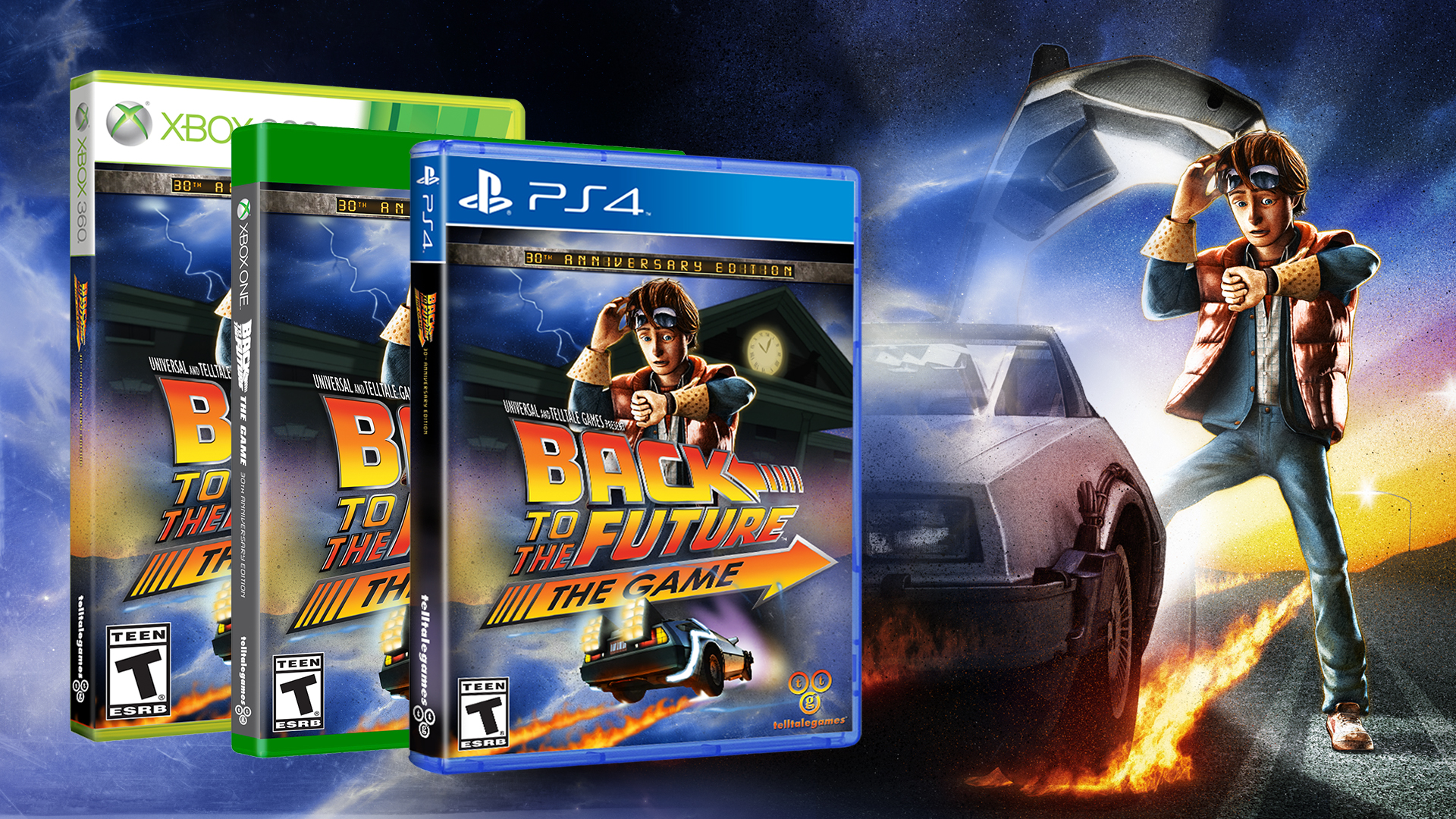 Back To The Future The Game 30th Anniversary Edition - HD Wallpaper 