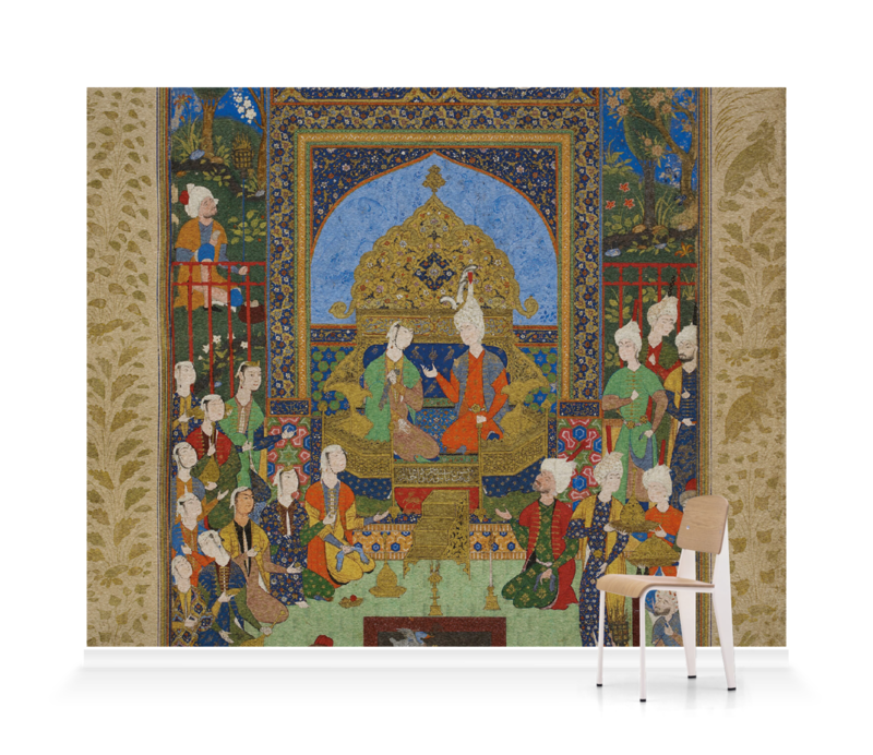 Khusrau And Shirin Listening To Stories - HD Wallpaper 