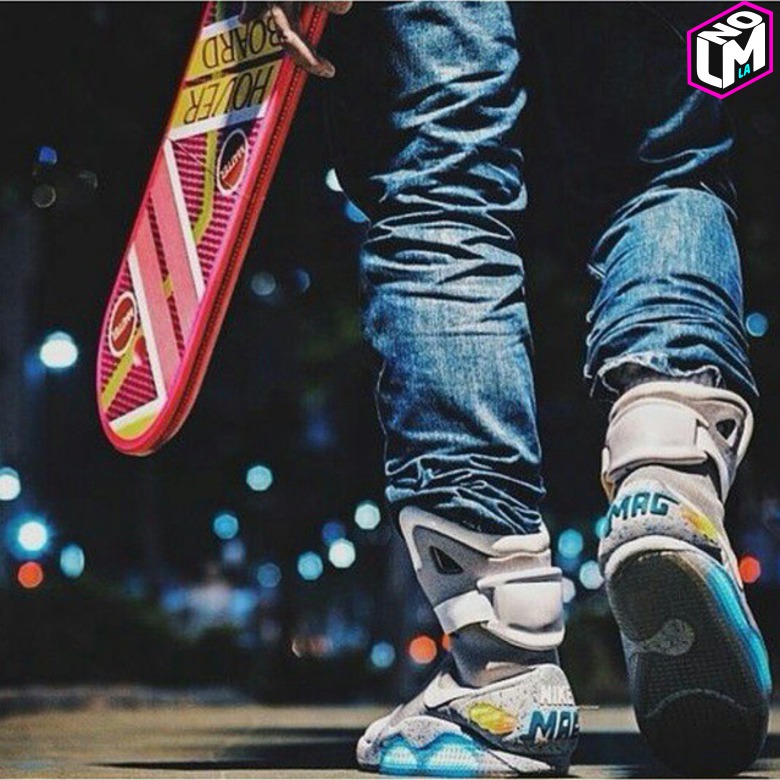 Nike Mag Back To The Future On Feet - HD Wallpaper 