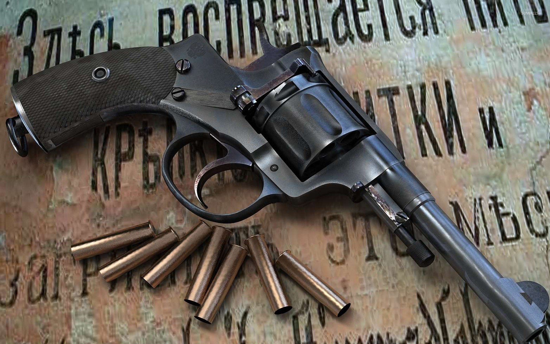 Flintlock Pistol Bullets - HD Wallpaper 