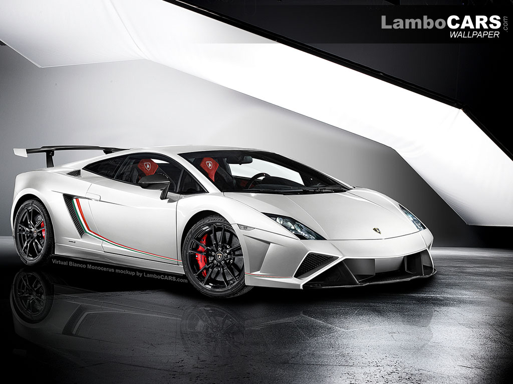 White Is Such A Simple Shade, But As Bianco Monocerus - Lamborghini Gallardo Lp570 4 Squadra Corse White - HD Wallpaper 