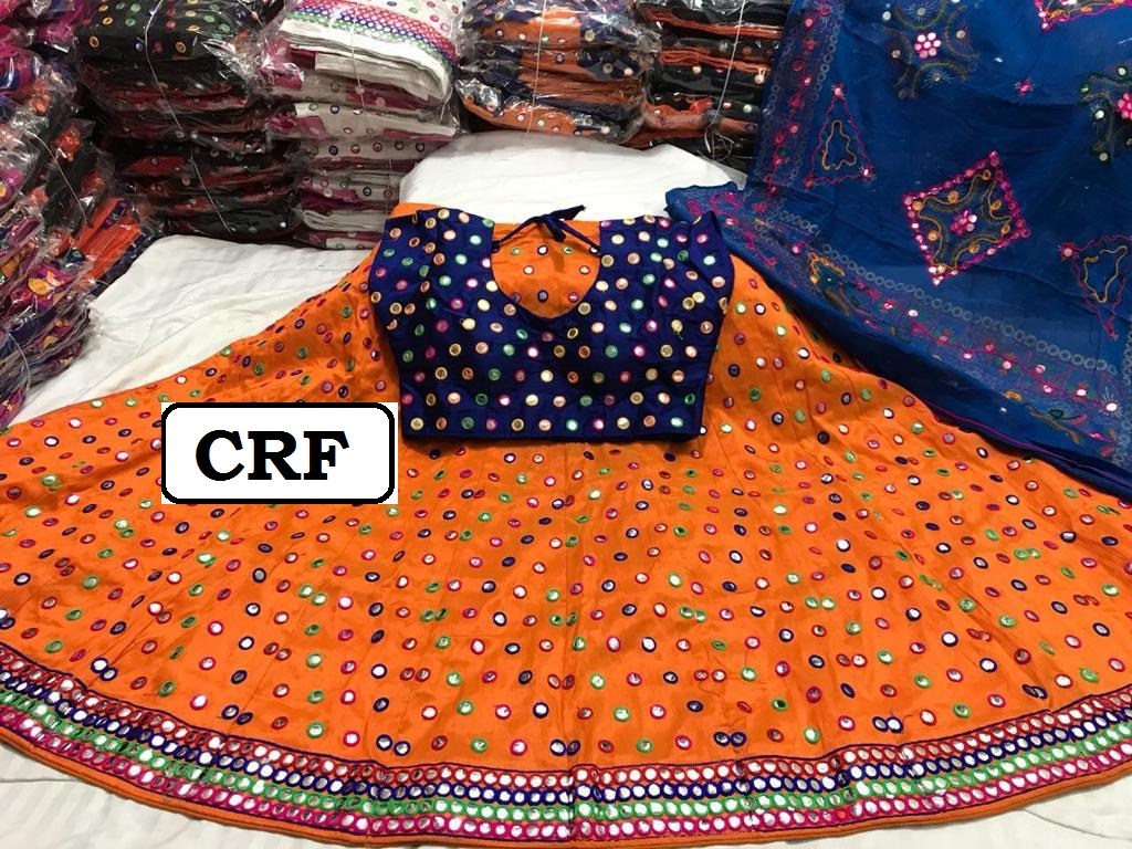 Gota Patti Silk Lehenga - HD Wallpaper 