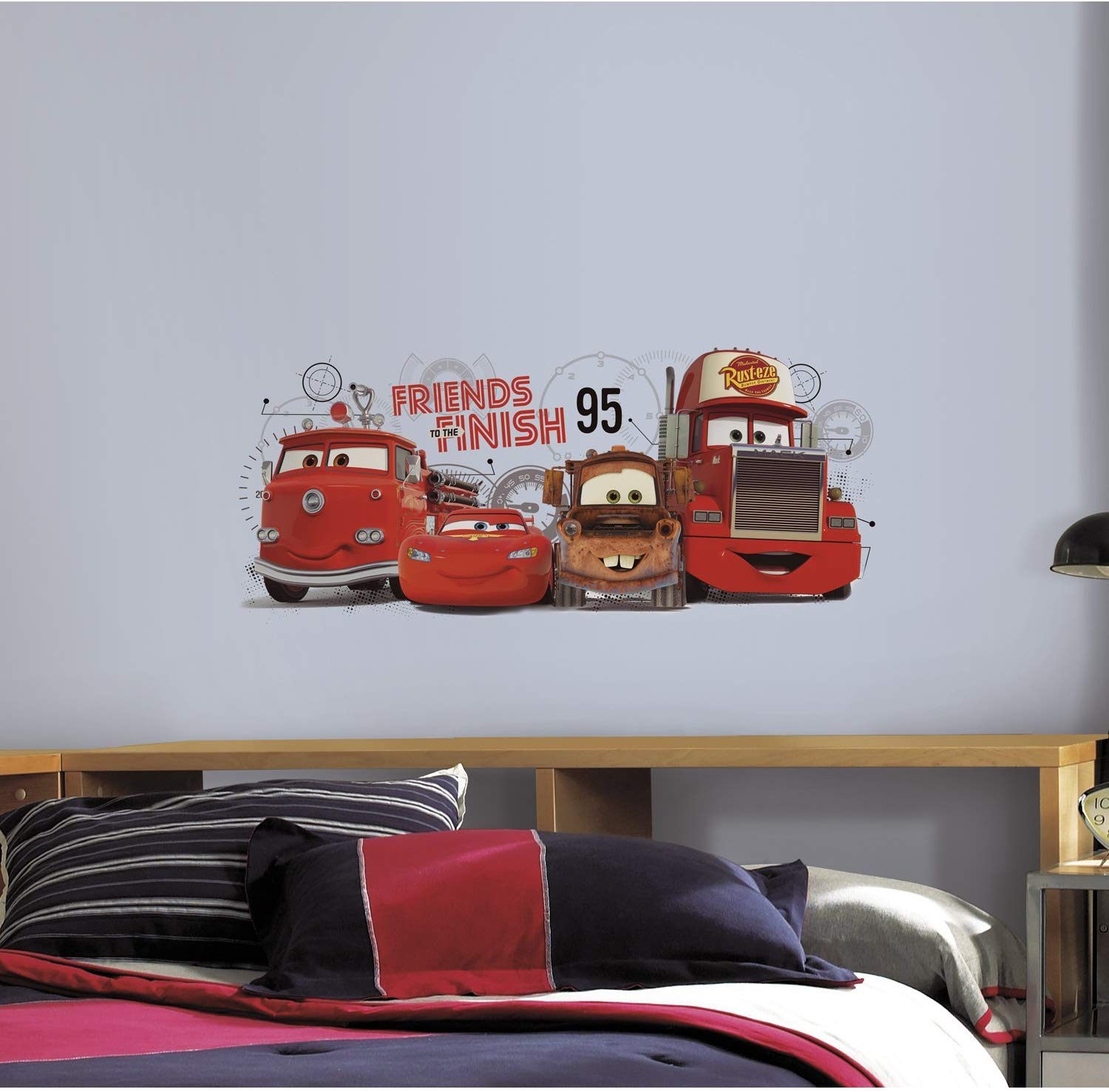 Lightning Mcqueen Wall Decal - HD Wallpaper 
