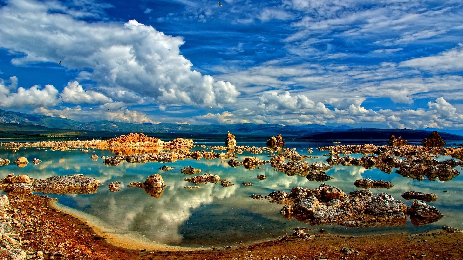 Mono Lake - HD Wallpaper 