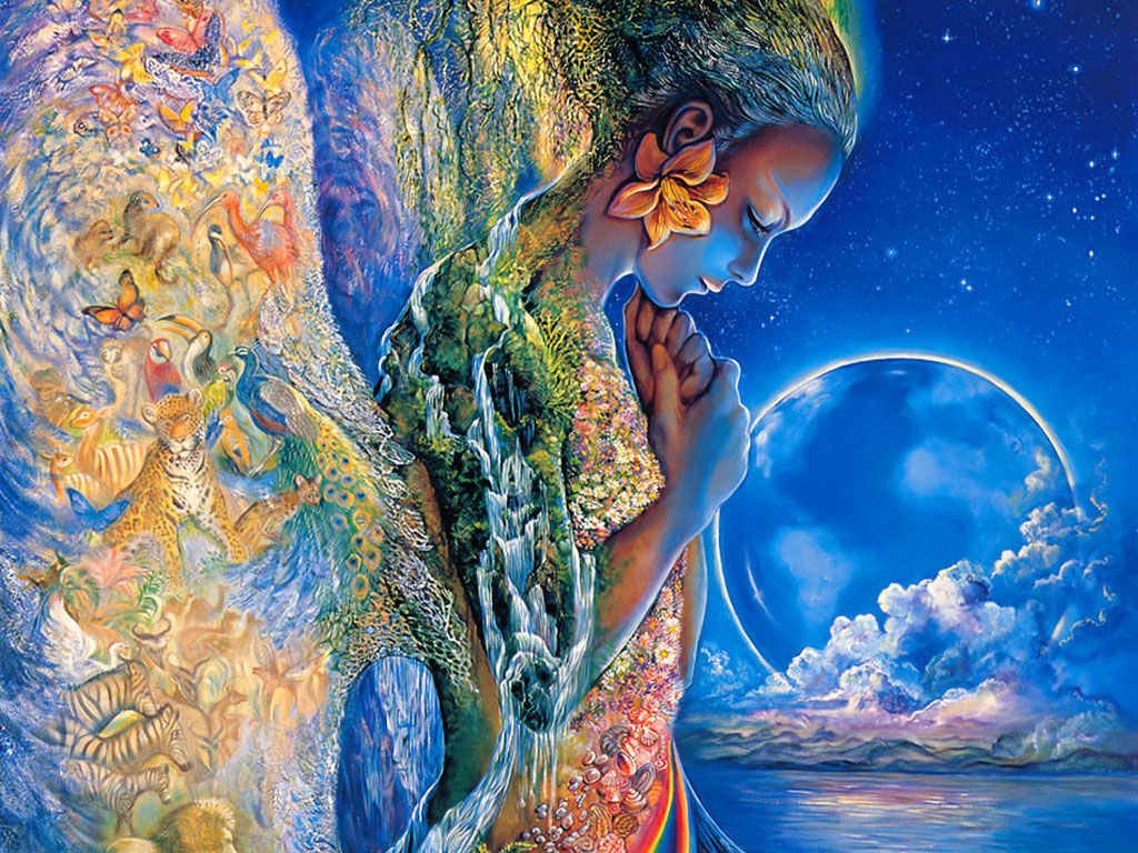 Mother Earth Wallpapers Picture For Free Wallpaper - Fairy Wallpaper For Desktop - HD Wallpaper 