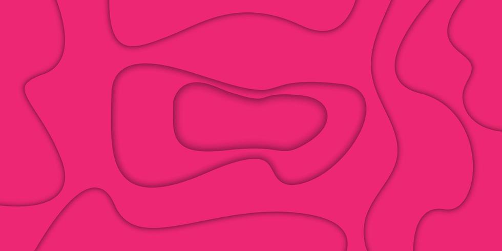 Pink Paper Cut Abstract Wallpaper - Lion - HD Wallpaper 