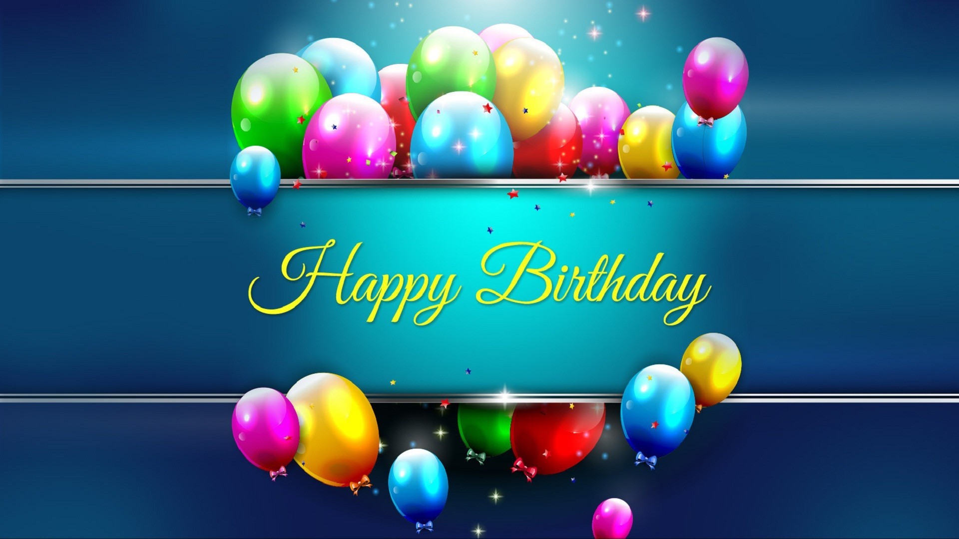1920x1080, Most Popular Happy Birthday Wallpaper 720p - Happy Birthday  Balloon Images Hd - 1920x1080 Wallpaper 