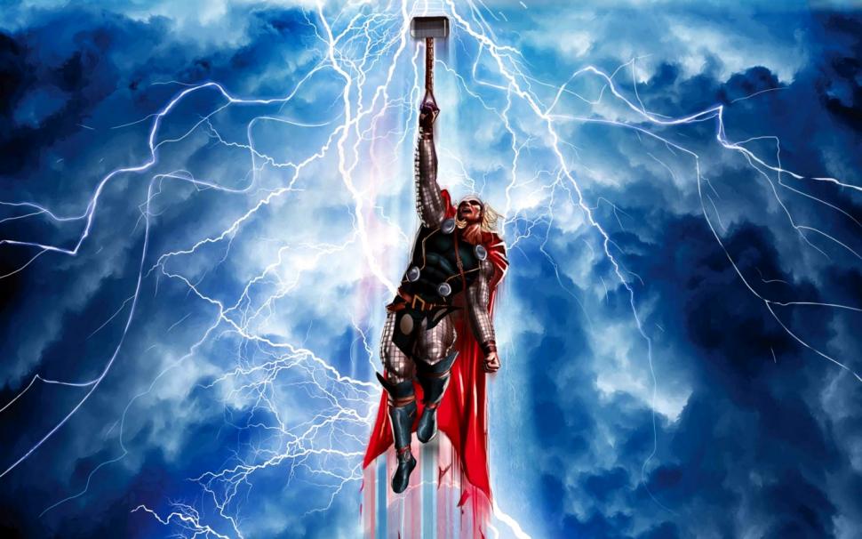 Thor Hd Wallpaper,comics Wallpaper,thor Wallpaper,1440x900 - 3d Wallpaper Of Thor - HD Wallpaper 